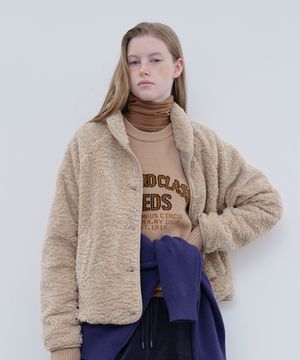 부클 플리스 자켓(KD2PLG4102FLBE)