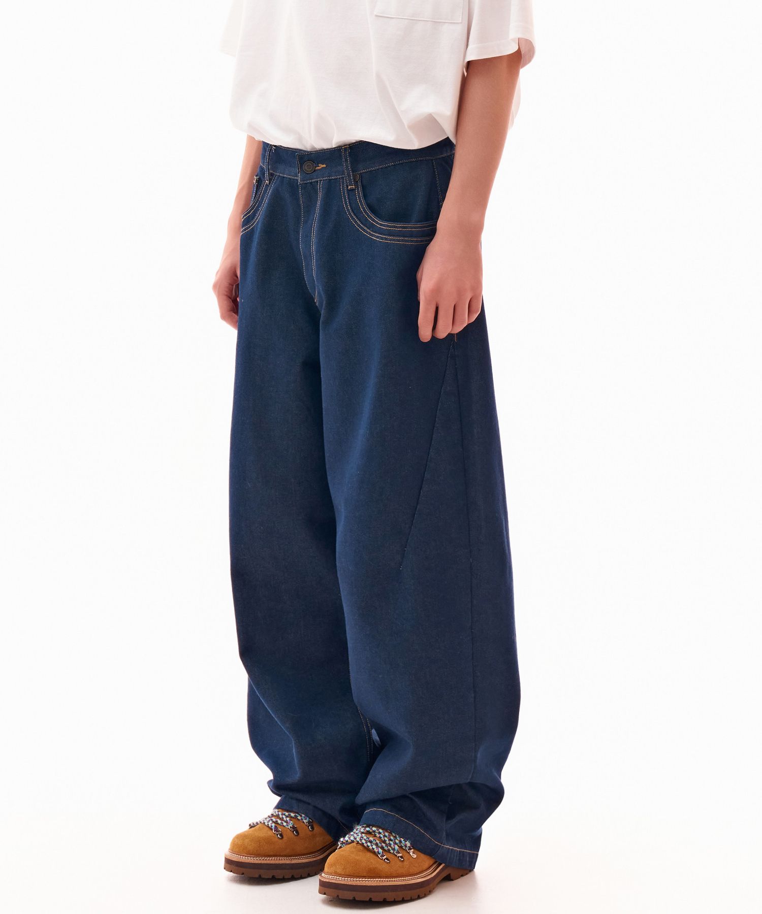 MUSINSA公式 | TAKEASY バルーンワイドフィットデニムパンツ