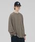 [M~4XL] 헤비 롱 슬리브 티셔츠_애쉬 브라운