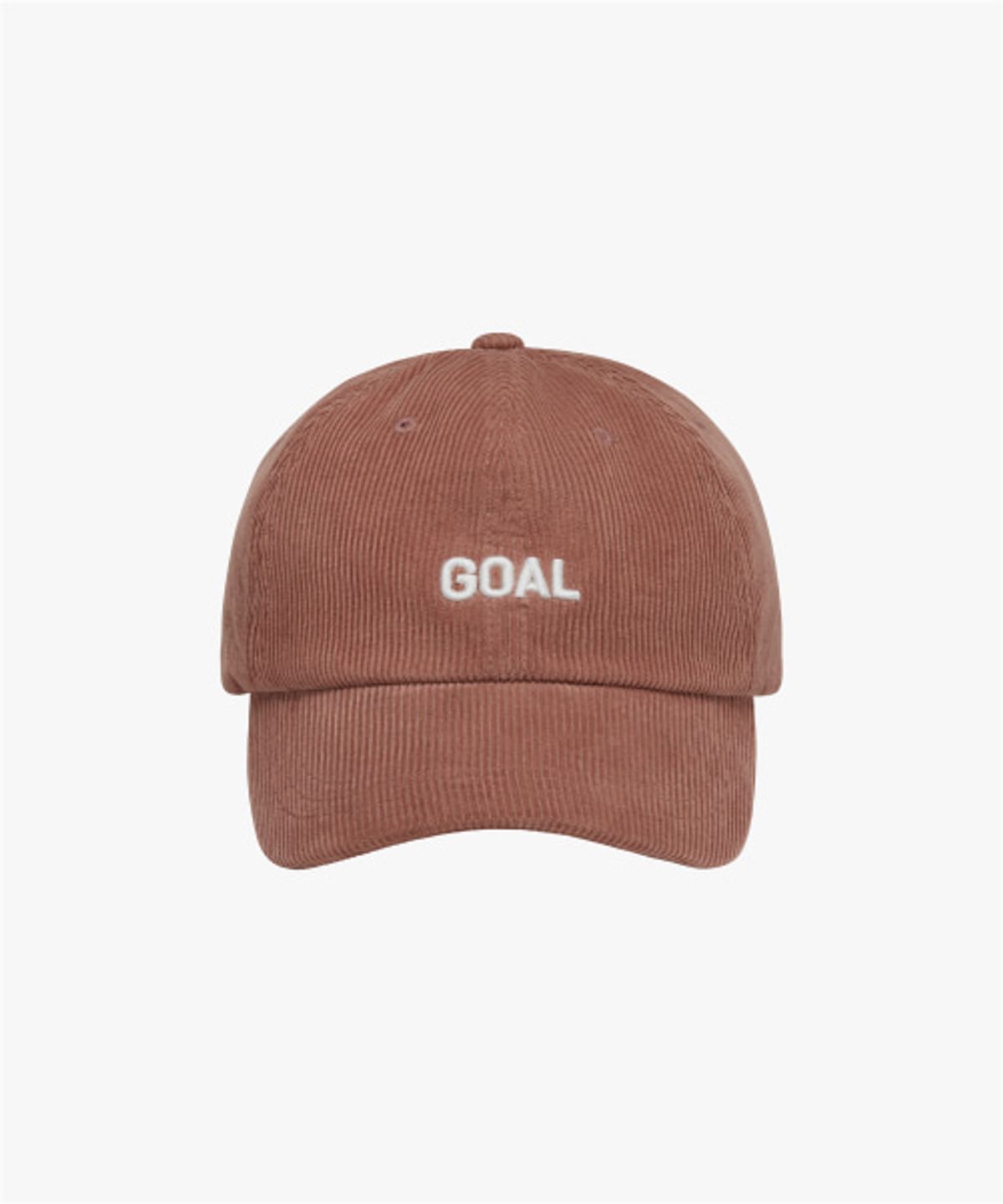 골스튜디오(GOALSTUDIO) ESSENTIAL GOAL CORDUROY CAP-CORAL