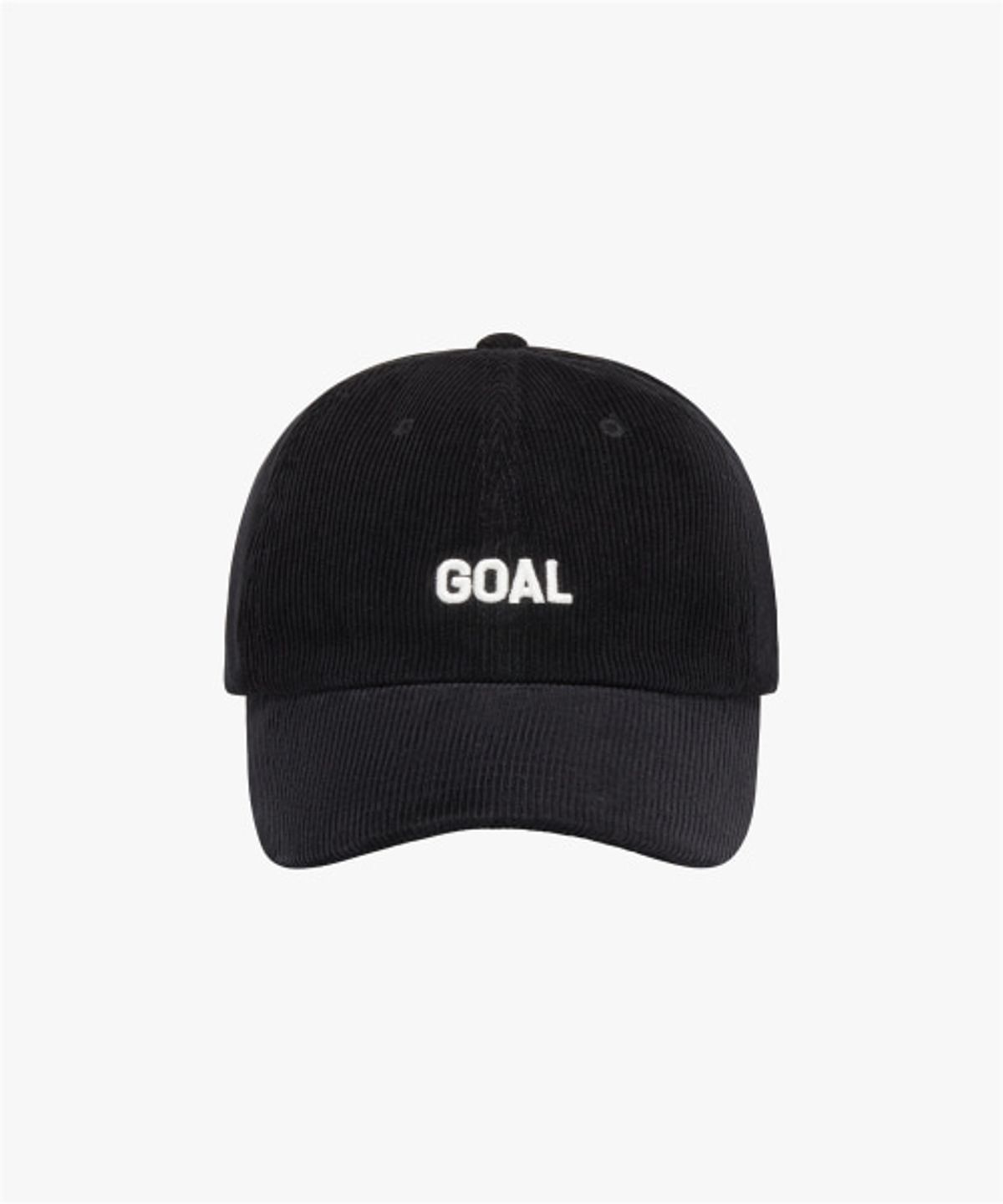 골스튜디오(GOALSTUDIO) ESSENTIAL GOAL CORDUROY CAP-BLACK