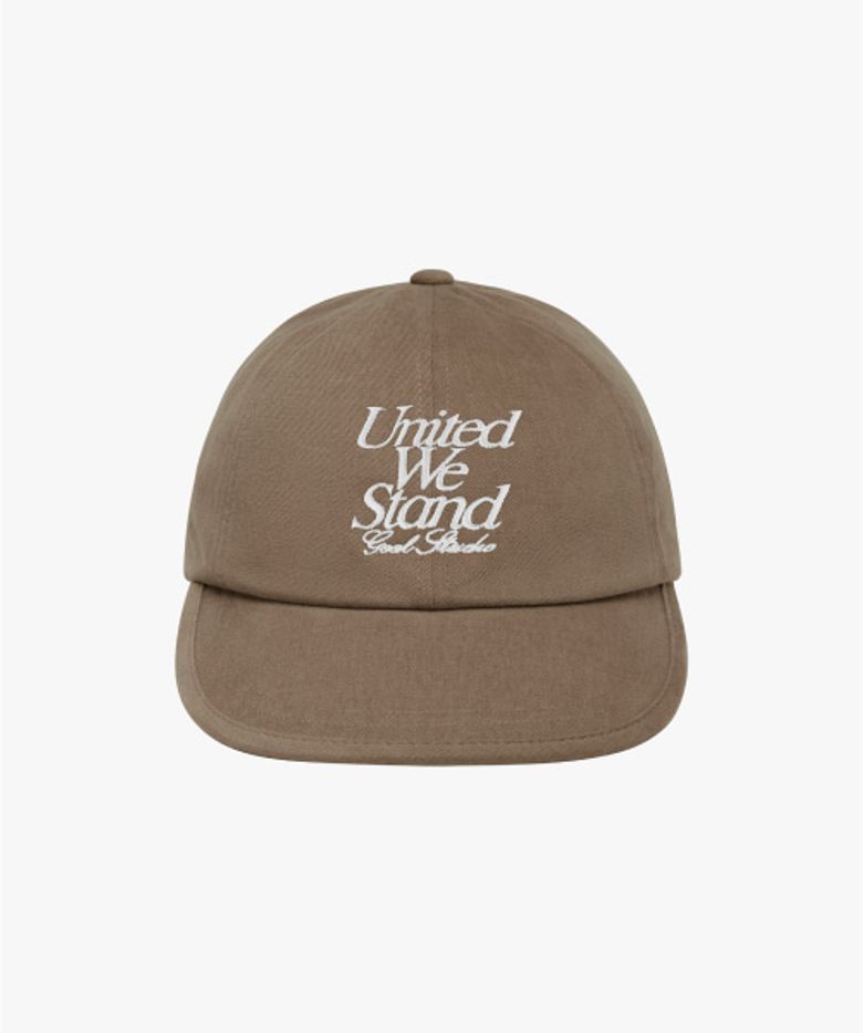 PEACHSKIN DUCKBILL CAP-DARK BEIGE