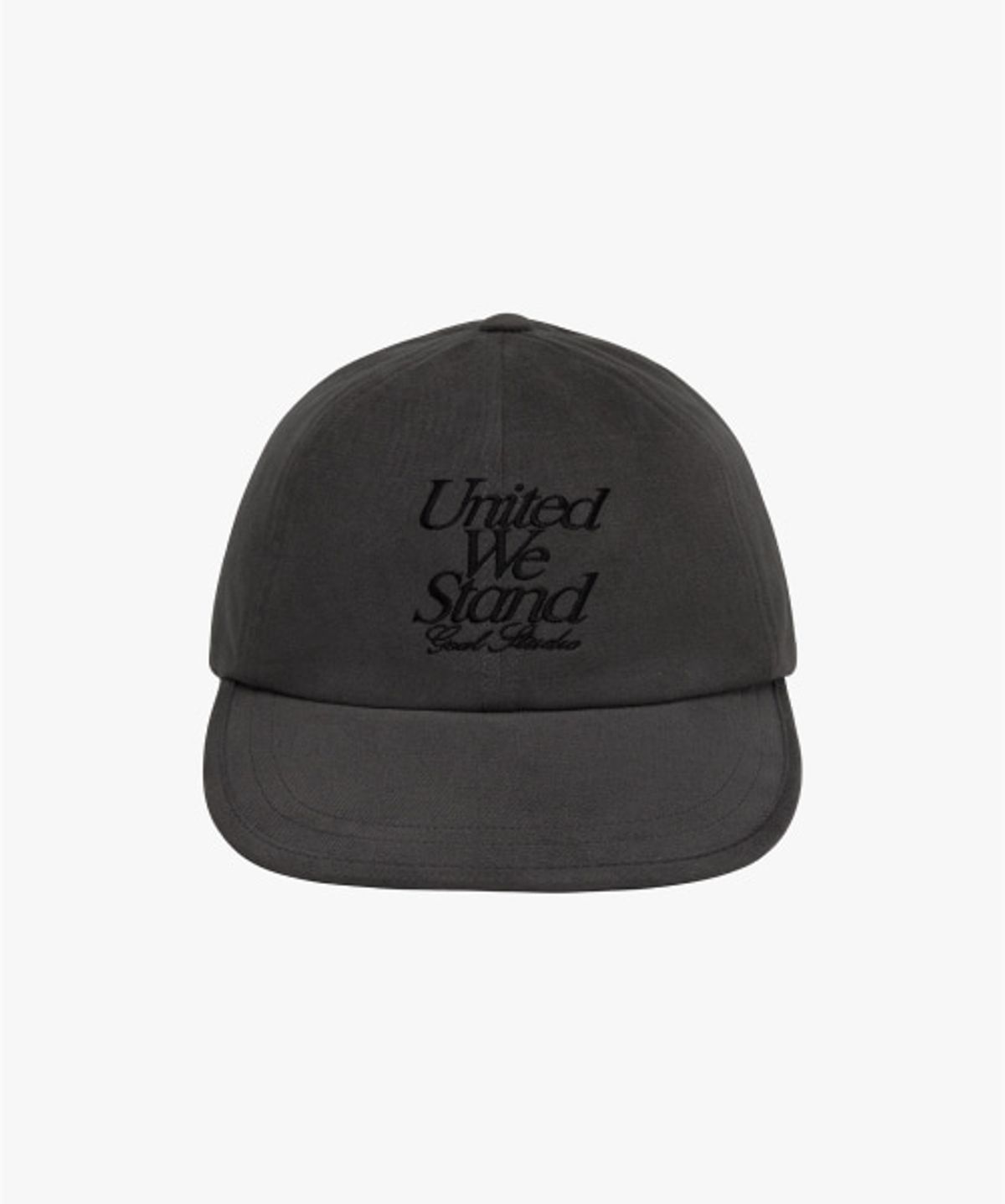 골스튜디오(GOALSTUDIO) PEACHSKIN DUCKBILL CAP-CHARCOAL