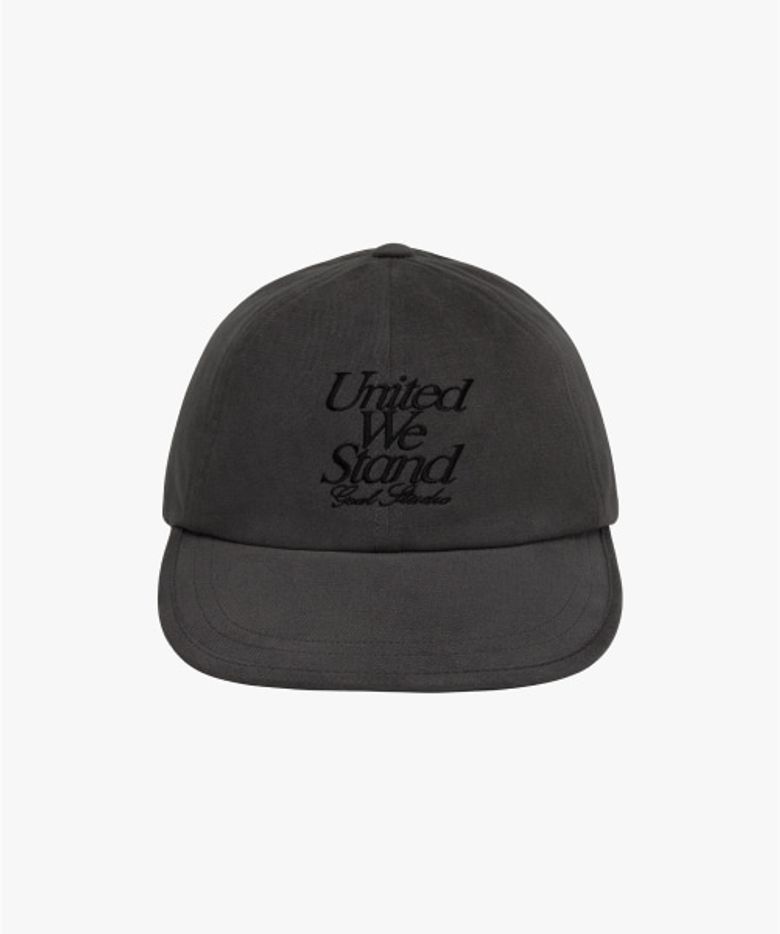 PEACHSKIN DUCKBILL CAP-CHARCOAL