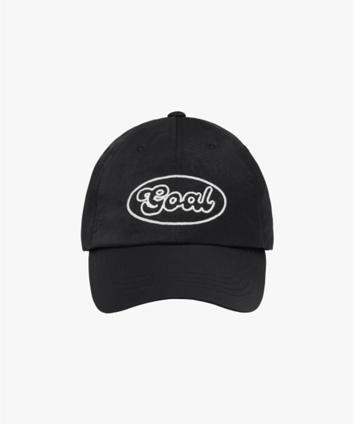골스튜디오(GOALSTUDIO) GOAL STITCH NYLON CAP-BLACK