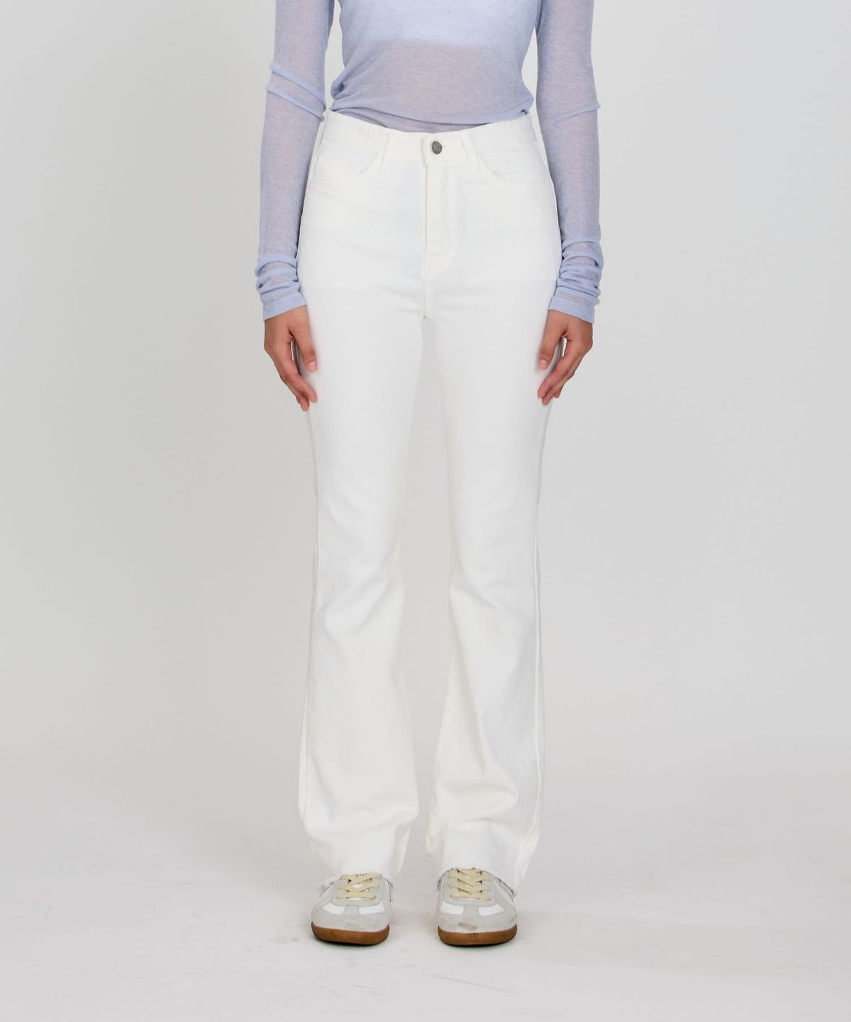 버튼업(BUTTON UP) 데일리 롱부츠컷 코튼팬츠(2 COLOR)