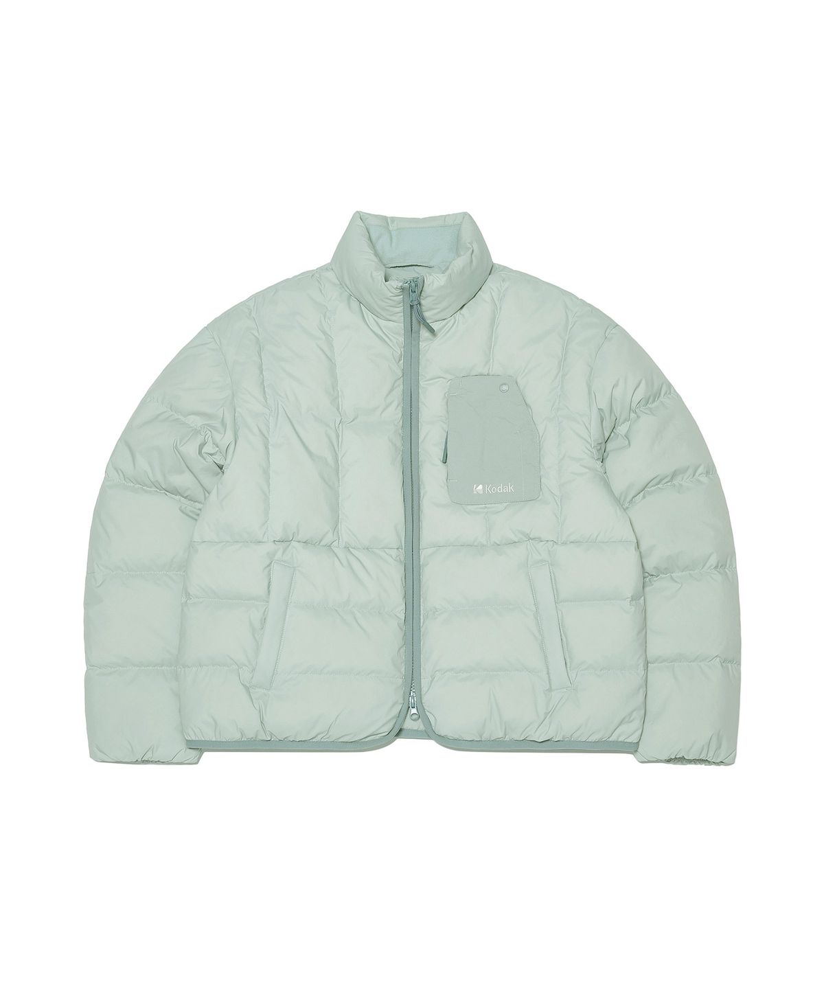 코닥(KODAK) 스탠넥 중경량 다운 자켓 우먼 MINT GREEN