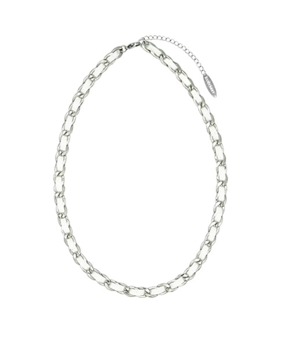 랜덤오프(RANDOMOFF) Velvet chain Necklace [white]