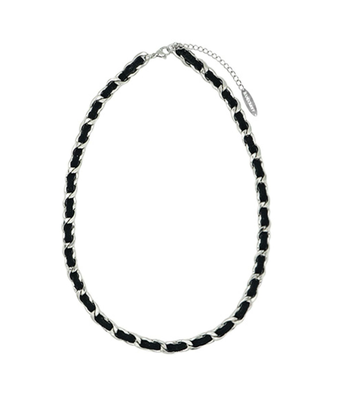 랜덤오프(RANDOMOFF) Velvet chain Necklace [black]