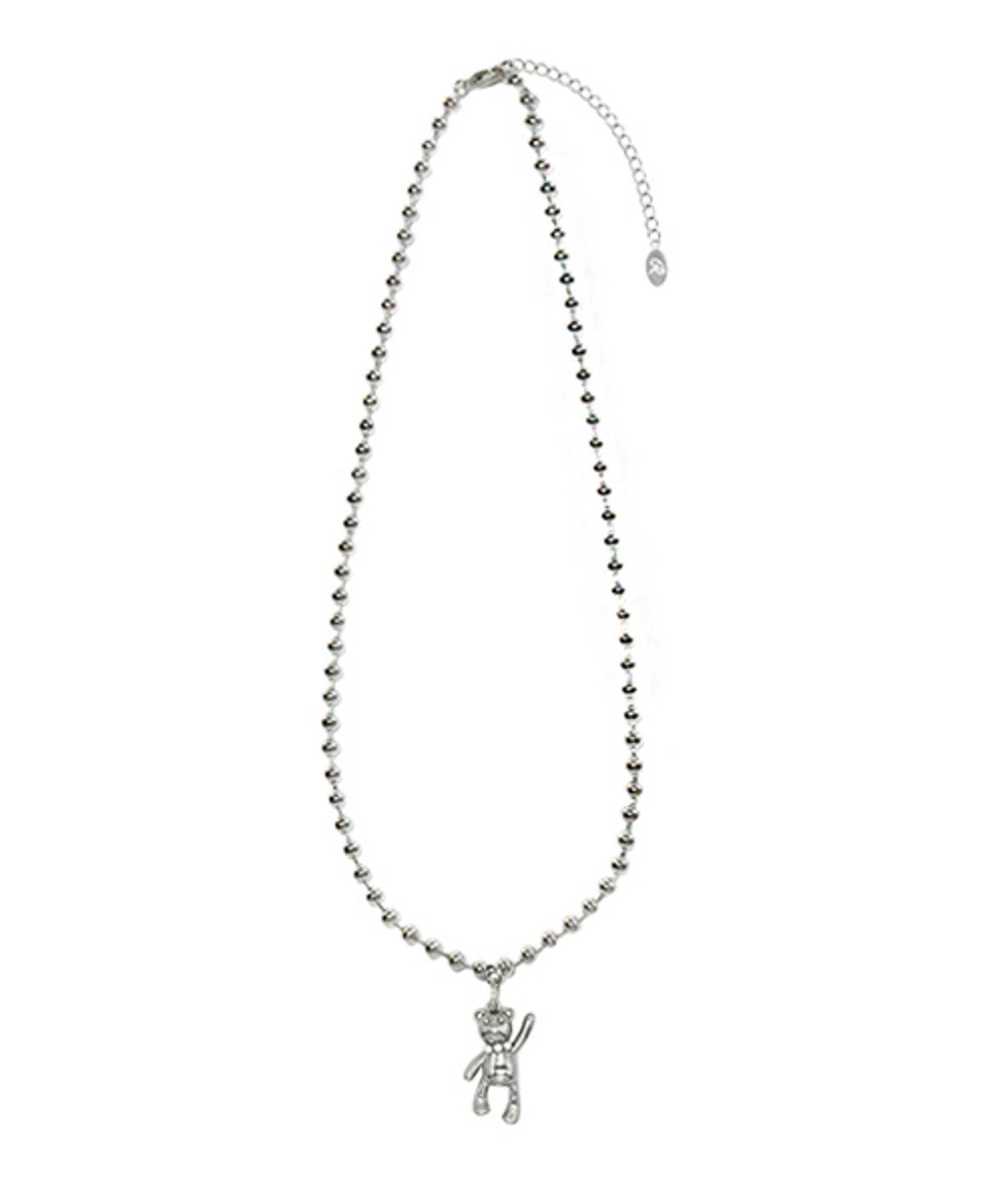 랜덤오프(RANDOMOFF) Metallic mini Bear Necklace
