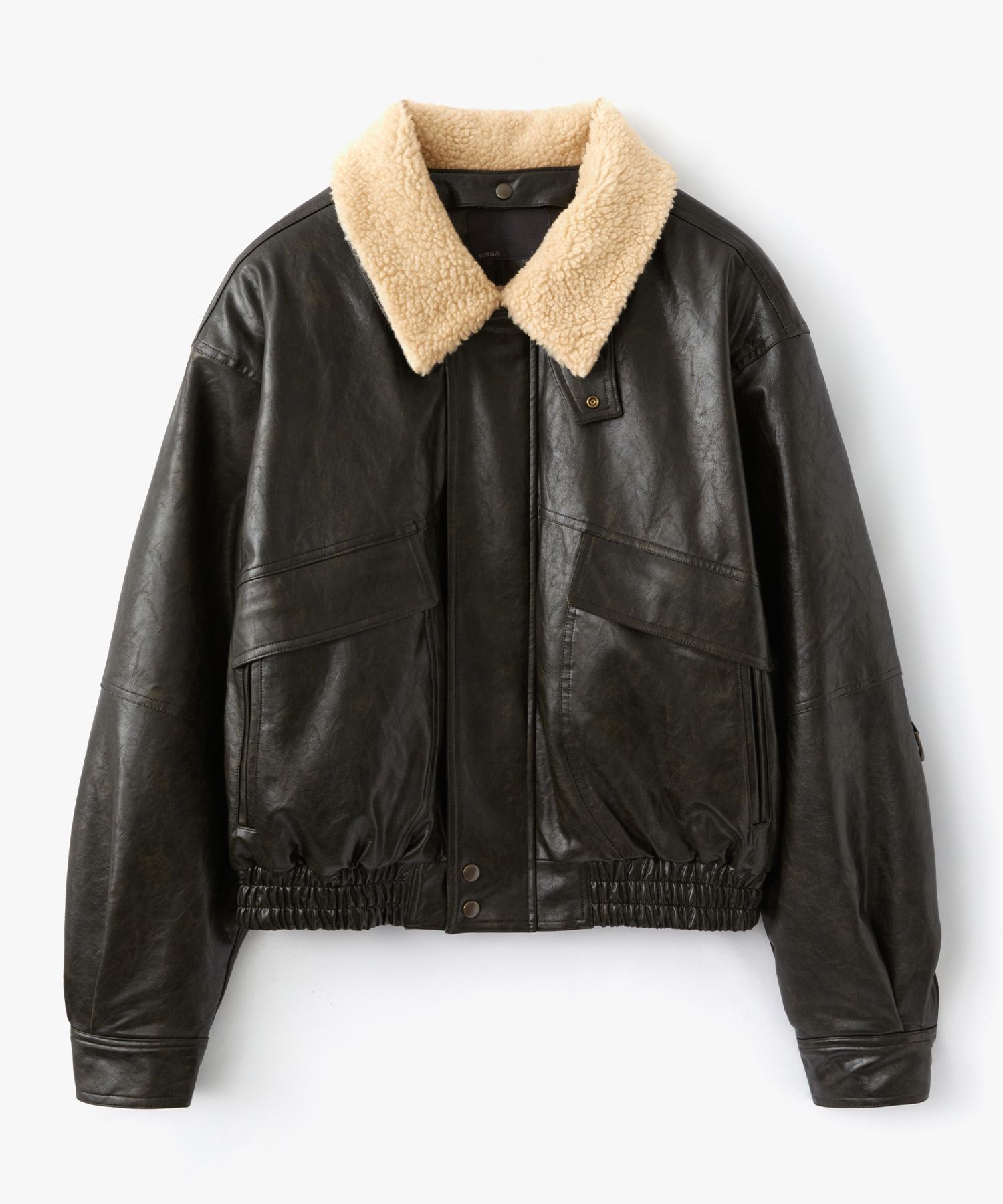 ジャケット・アウター LEMARD / Flying Mustang Jacket - Brown MUSINSA | LEMARD Flying Mustang Jacket - Black