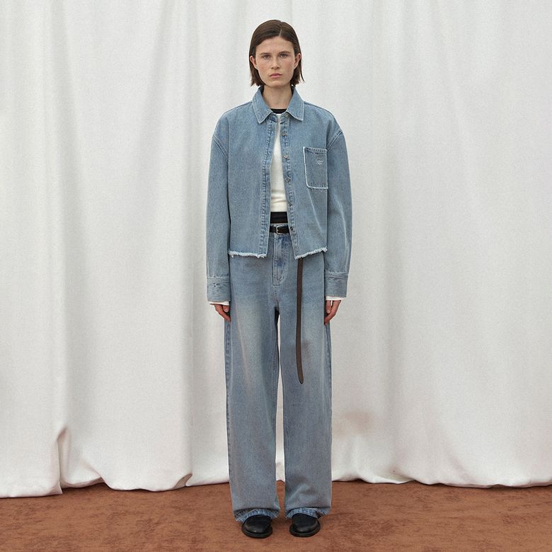 GLAND SET-UP DENIM PANTS(PT-5590)