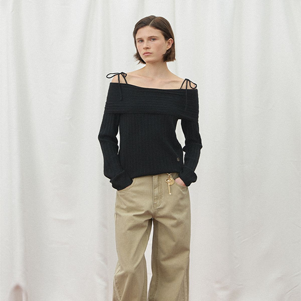 아틀리에 나인(ATELIER NAIN) DALLIA WOOL KNIT(T-6920)