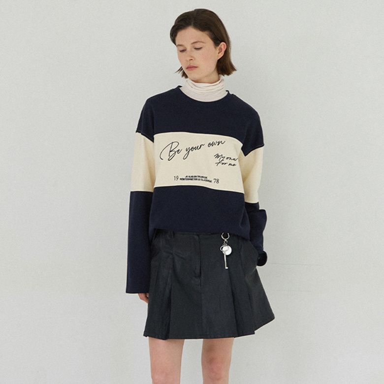 BE YOUR OWN RUGBY TEE(T-6897)