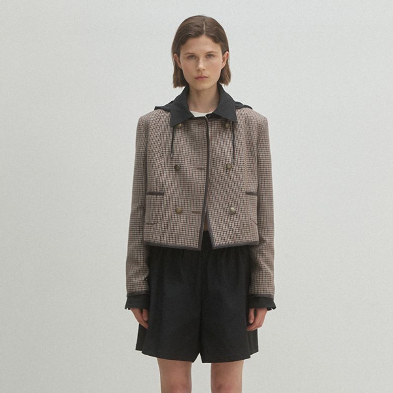 HARRIS CHECK DOUBLE JACKET(JK-2958)
