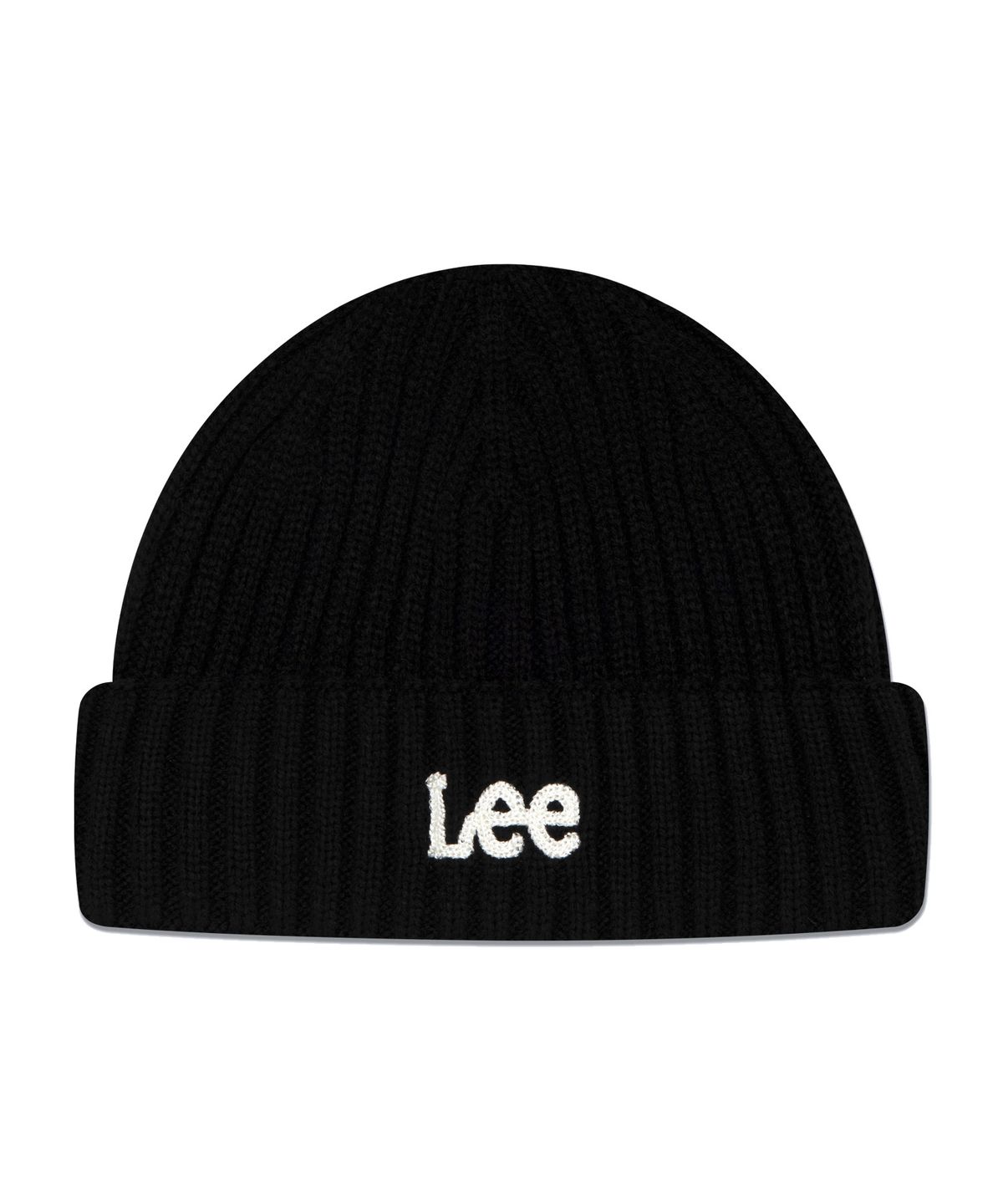리 키즈(LEE KIDS) 스몰 트위치 로고 비니 블랙 LK2404BN02BK