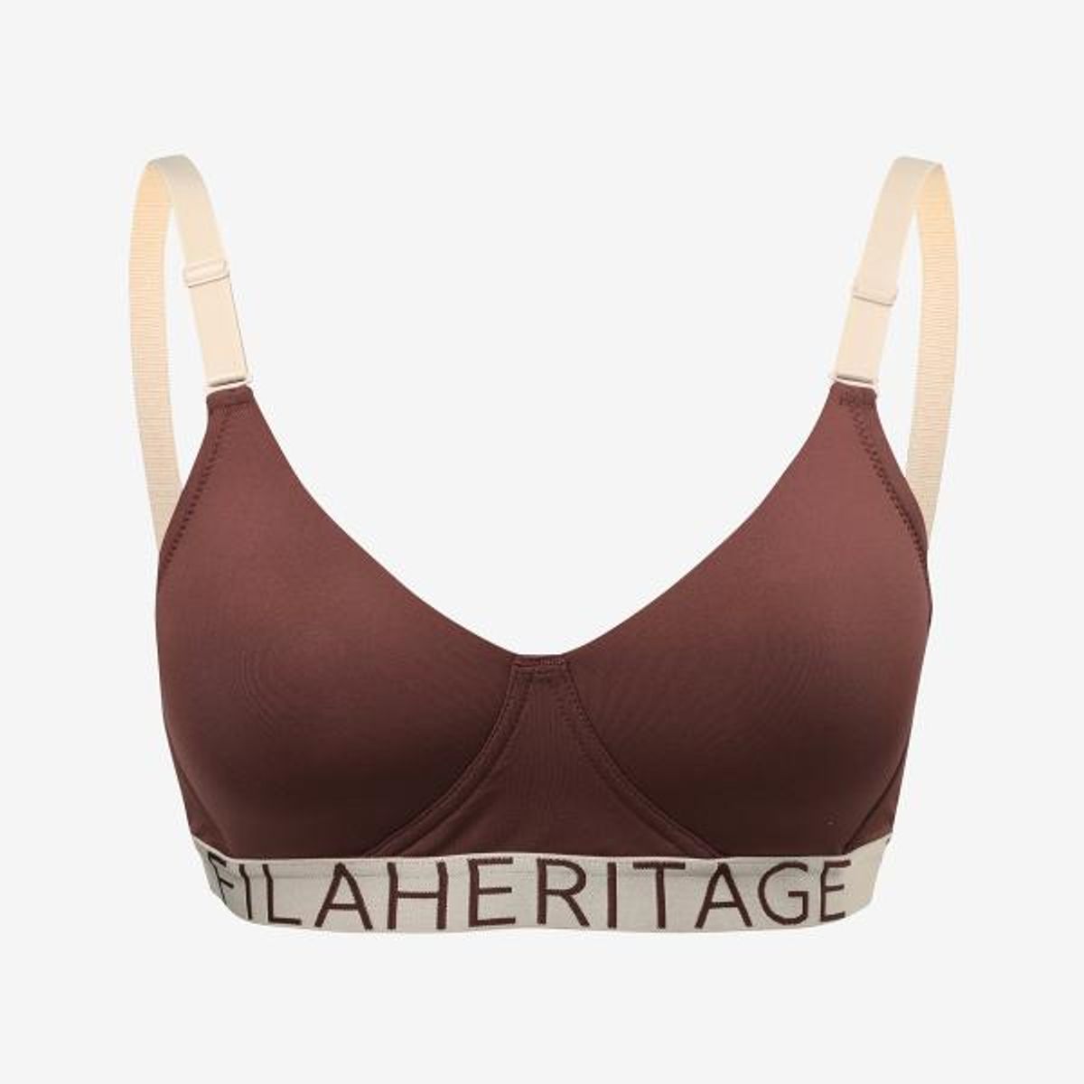 휠라언더웨어(FILA UNDERWEAR) 아웃핏 시즈널 배색 노와이어 브라(FI4BAG3446FCHO)