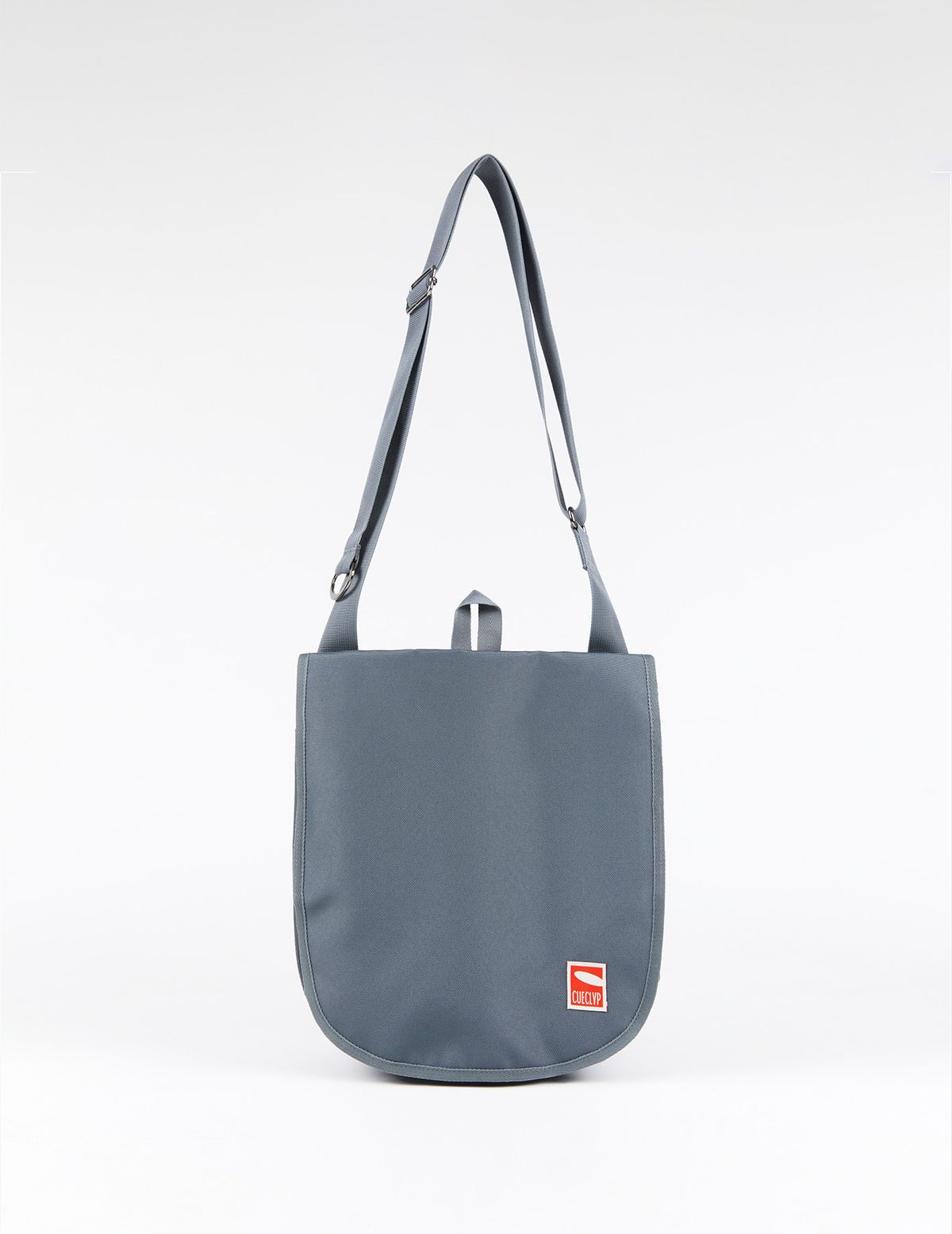 큐클리프(CUECLYP) [HOWOE] Tri-Pocket Messenger Bag _ M (Gray)