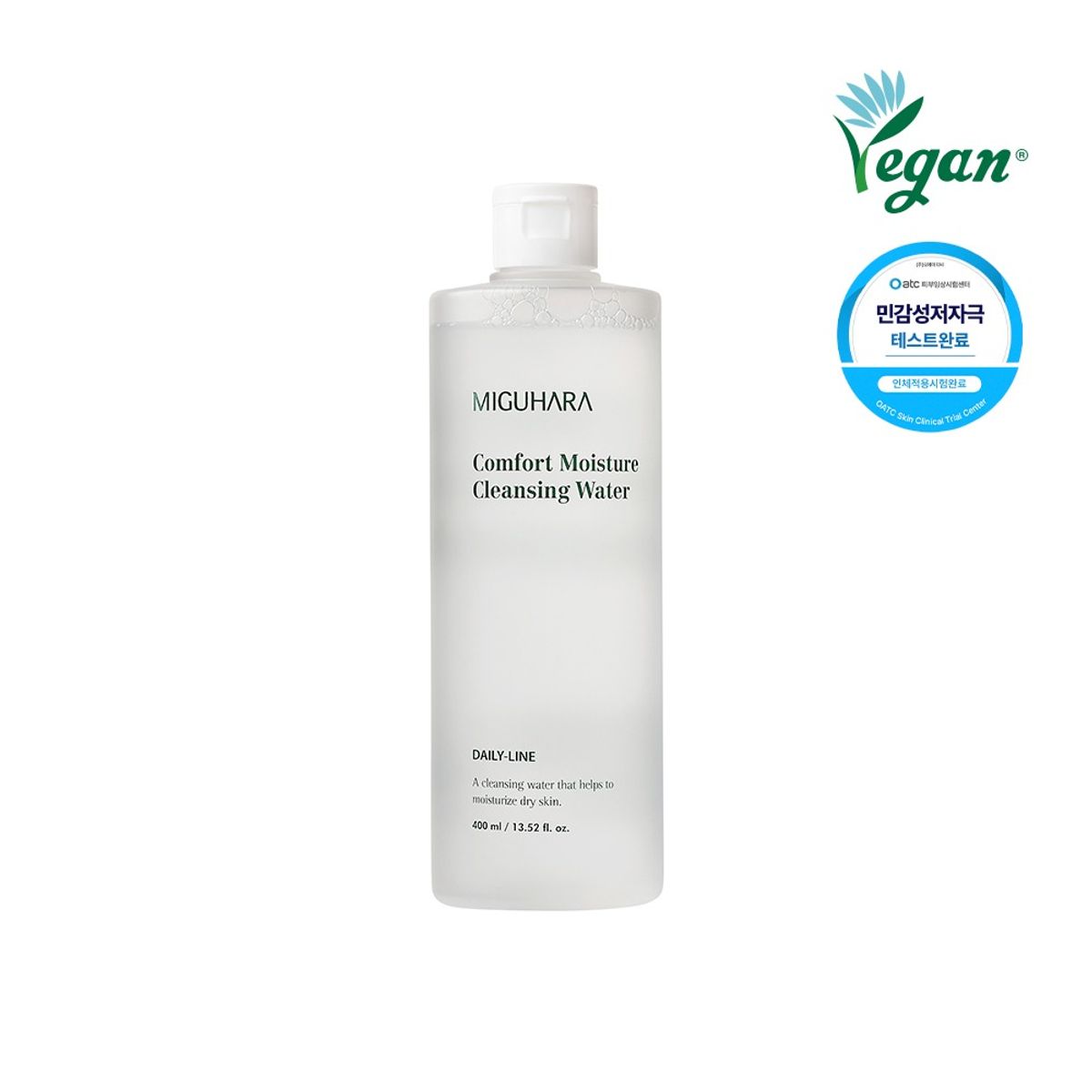 미구하라(MIGUHARA) 컴포트 모이스처 클렌징 워터 400ml