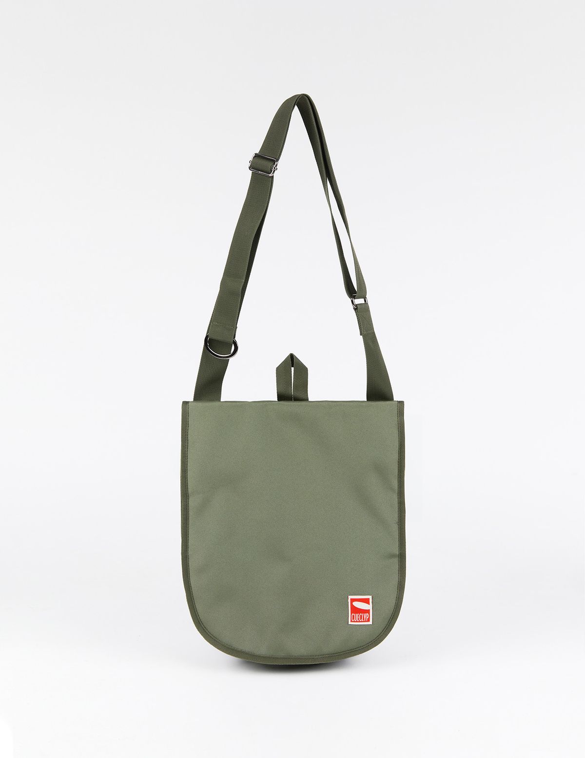 큐클리프(CUECLYP) [HOWOE] Tri-Pocket Messenger Bag _ M (Khaki)