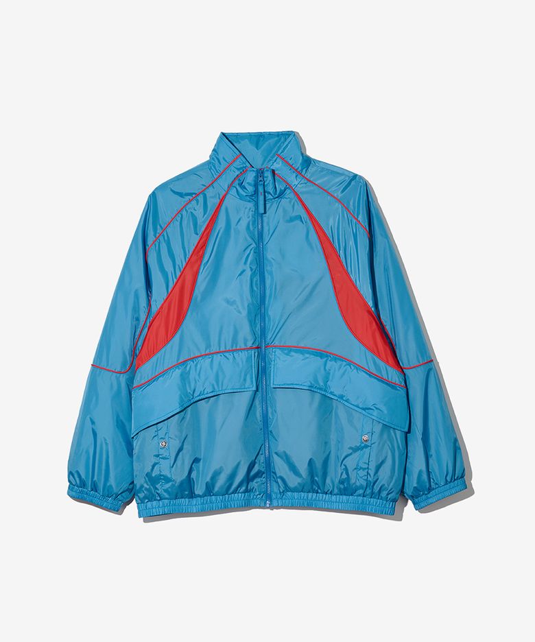 DIAGONAL PANELED PIPING JUMPER (BLUE)