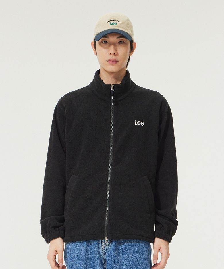 폴라플리스 집업 자켓 블랙