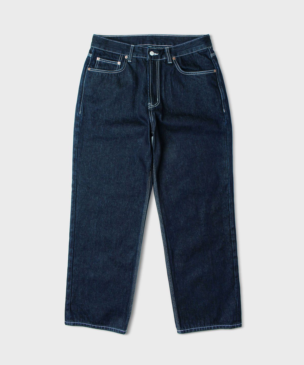 비디알(VDR) 225 Navy Denim Pants (ONE WASH)