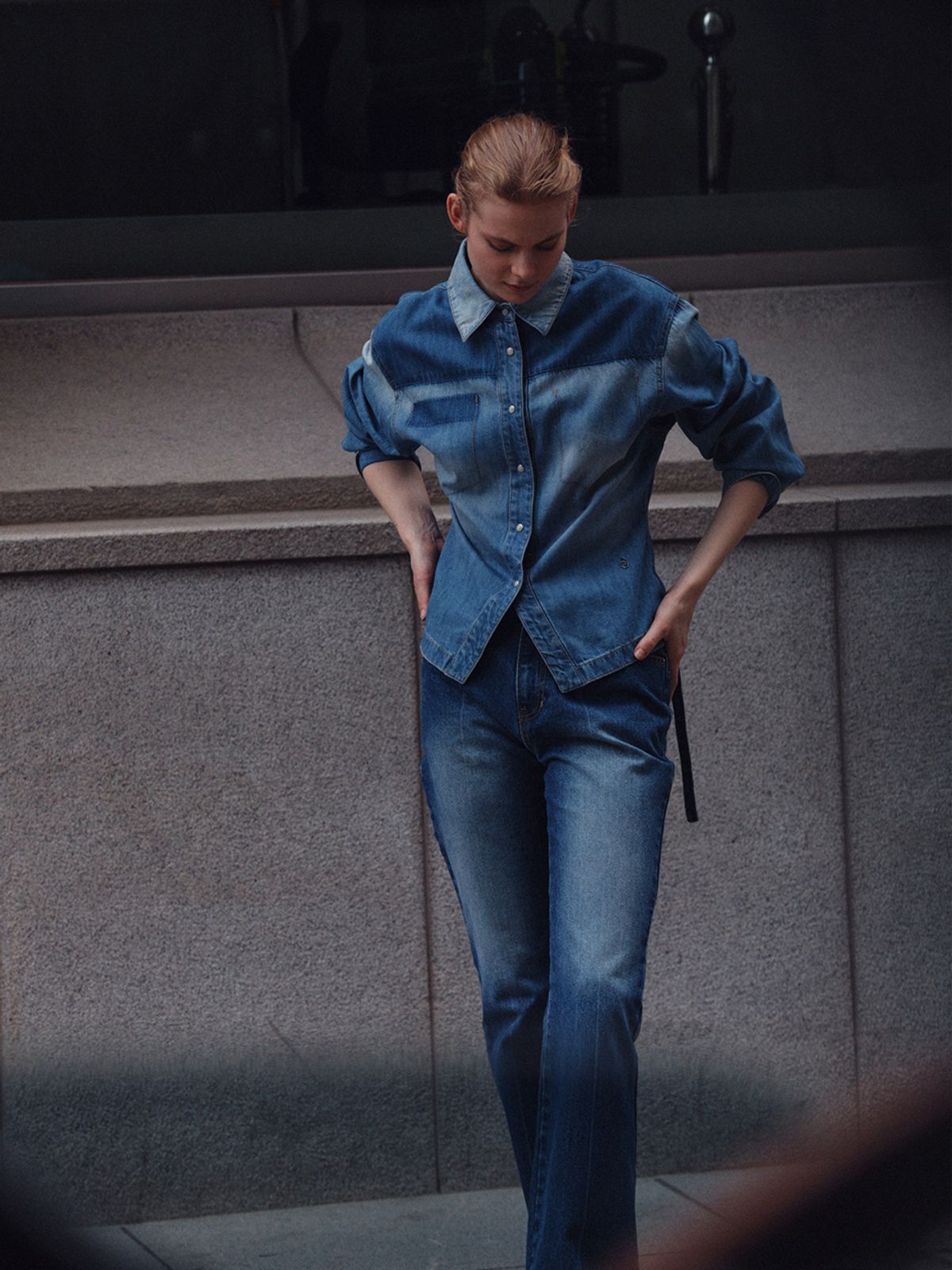 퍼블리카엑스(PUBLICKA X) HAVEN SHIRT DENIM