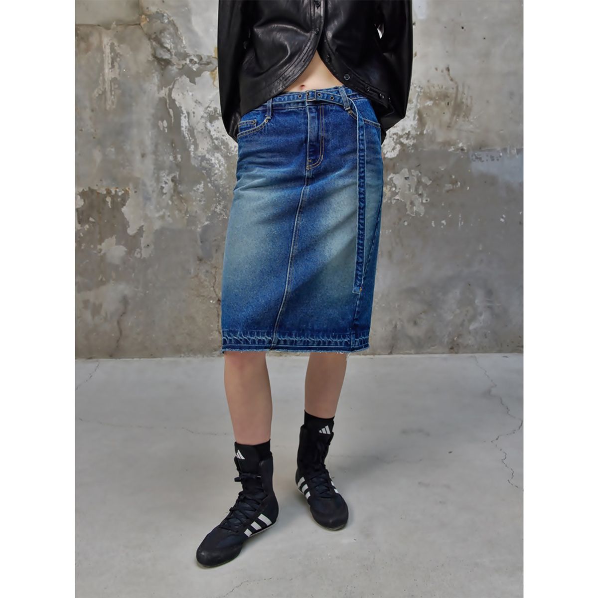 퍼블리카엑스(PUBLICKA X) TESSA SKIRT DENIM