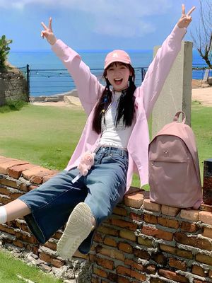 바이탈 심플 백팩 - 애쉬로즈