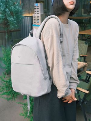 바이탈 심플 백팩 - 라이트그레이