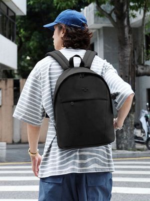 바이탈 심플 백팩 - 블랙