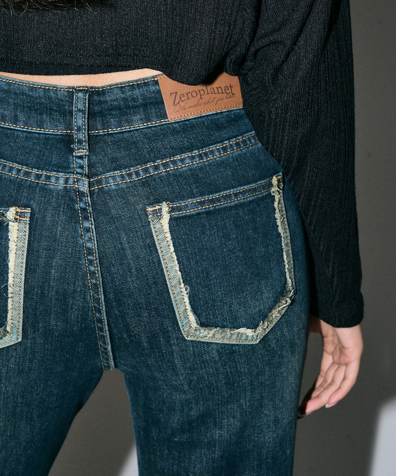 RAIVE ♥ New Washing Boots Cut Denim Pants / 追跡付 MUSINSA公式 | ZEROPLANET Grace Washing Bootcut Pants [D/DENIM]