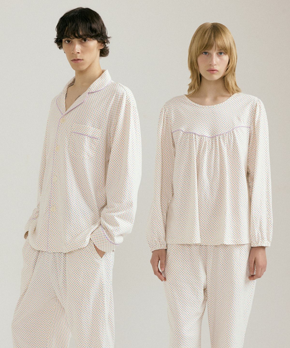 조스라운지(JO'S LOUNGE) (couple) Candle Pajama Set + Two-piece