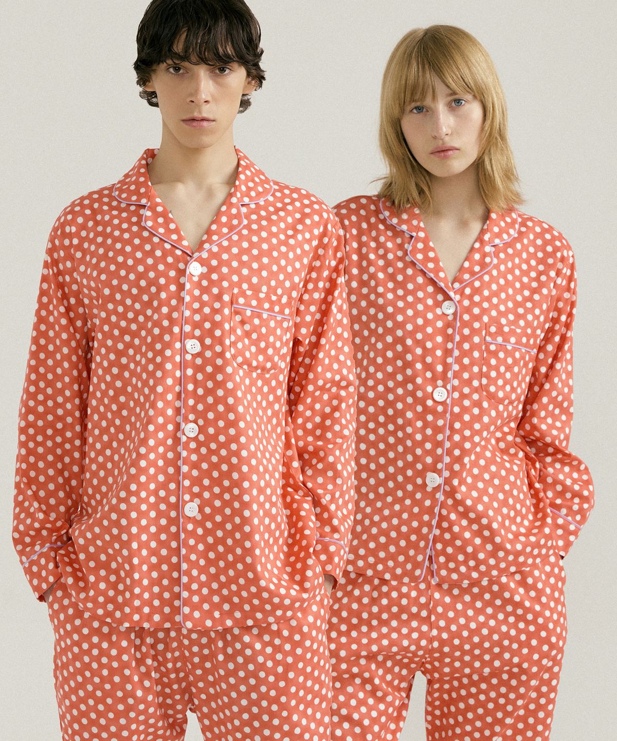 조스라운지(JO'S LOUNGE) (couple) Polka Pajama Set