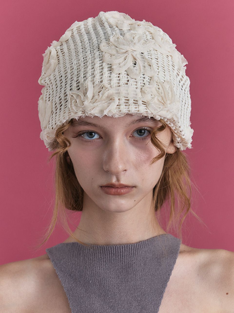 RUBAN NOUVELLE MARGOT HAT IN BLACK source detail 24