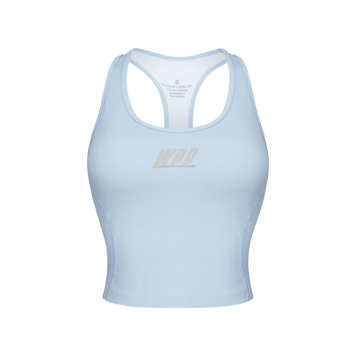 워너비즈핏(WANNABEZFIT) WPG 피트니스탑 파우더블루