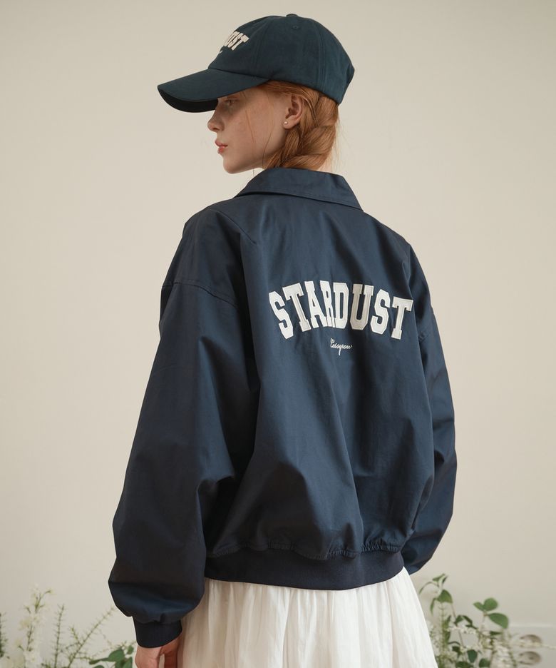 Stardust Collar blouson Navy