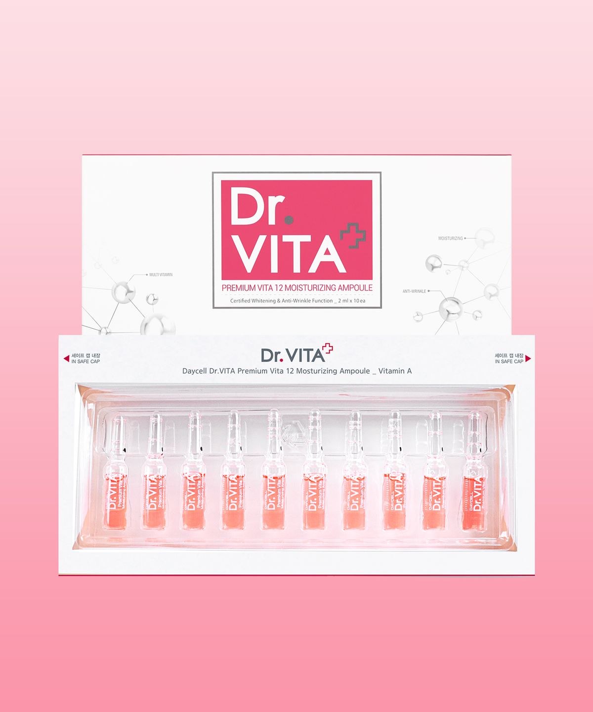 닥터비타(DRVITA) 프리미엄 비타 12 고보습 앰플 (A) 2ml x 10ea