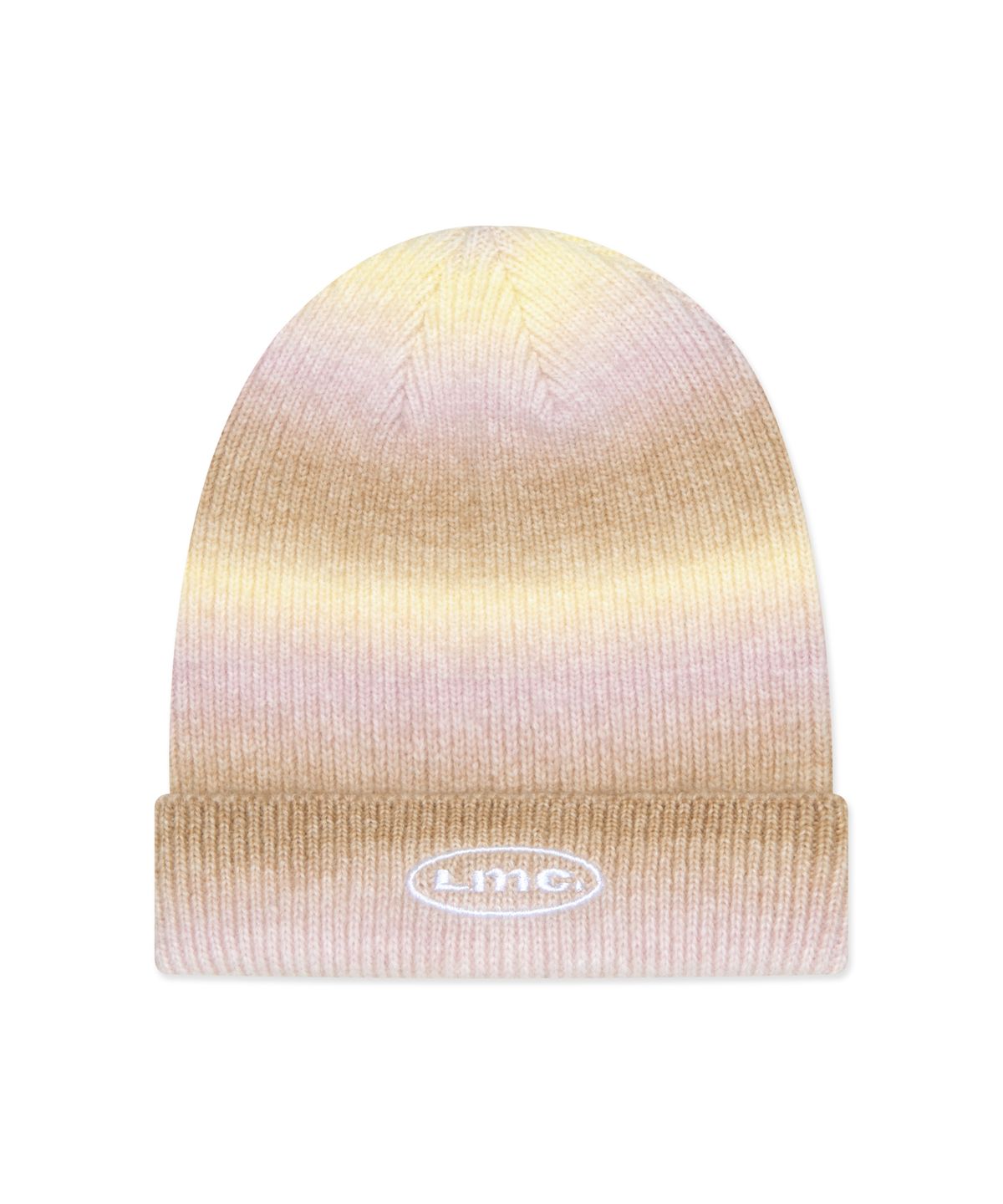 엘엠씨(LMC) OVAL OMBRE BRUSHED KNIT BEANIE beige