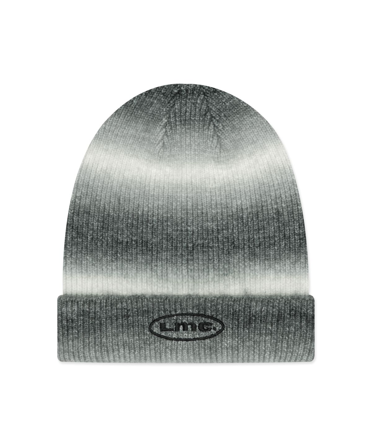 엘엠씨(LMC) OVAL OMBRE BRUSHED KNIT BEANIE charcoal