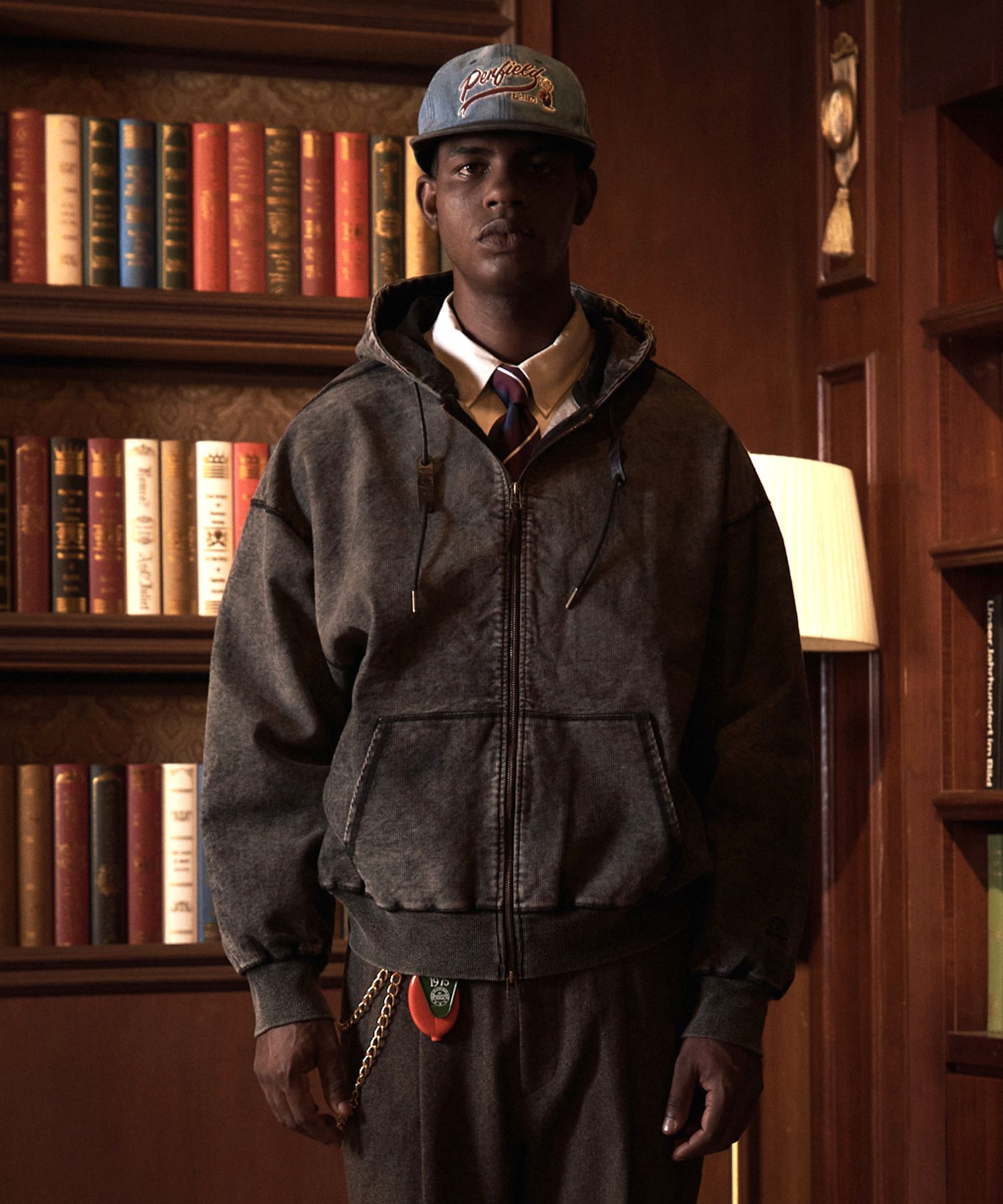 MUSINSA公式 | PENFIELD [TRAILWEAR] FADED INDIGO FULL ZIP HOODIE 