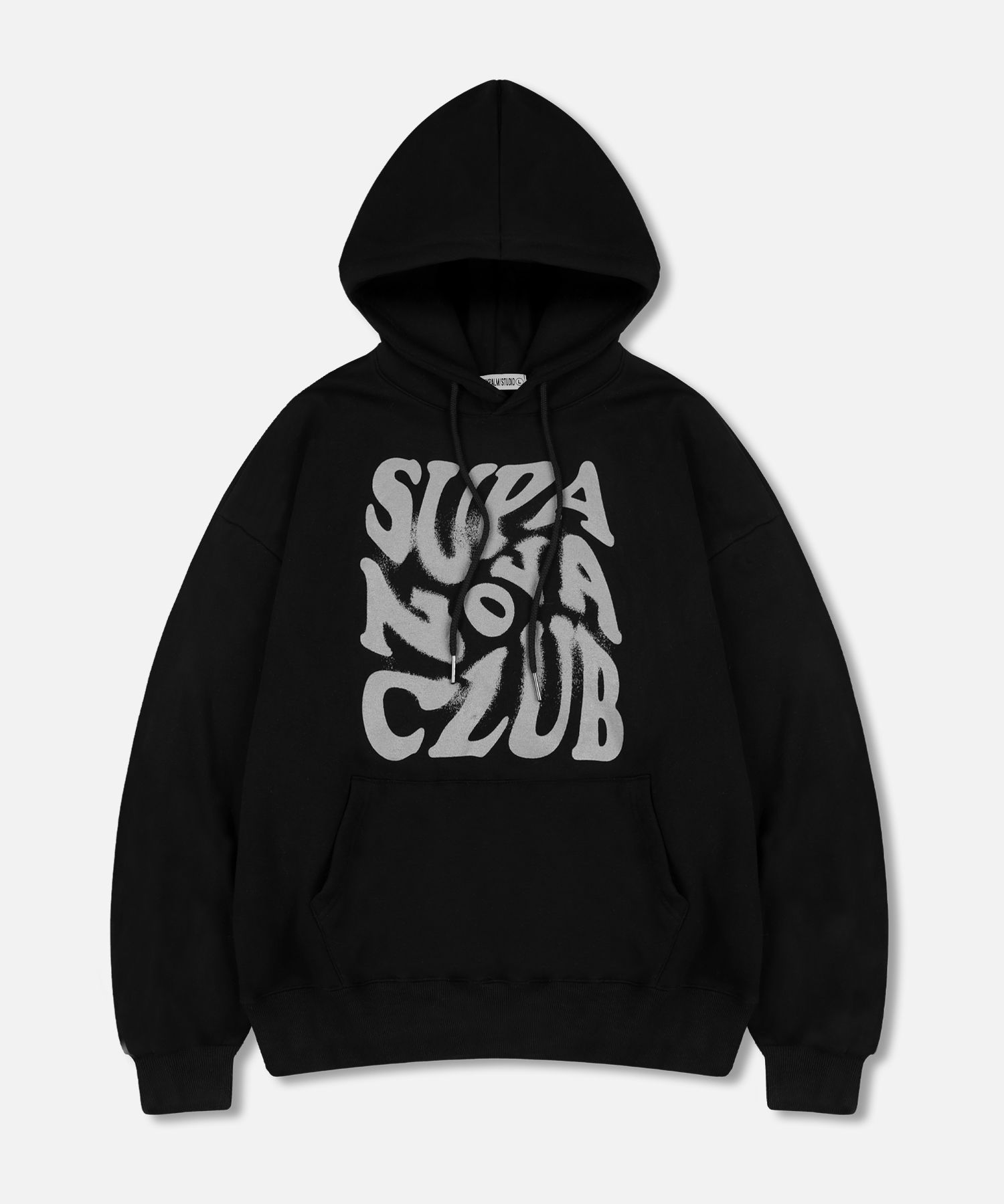 Tシャツ・カットソー [NP.STUDIO]SUPA NOVA CLUB LOGO T-SHIRT 2color MUSINSA | NP STUDIO Supernova Logo Overfit Hooded T-Shirt Black
