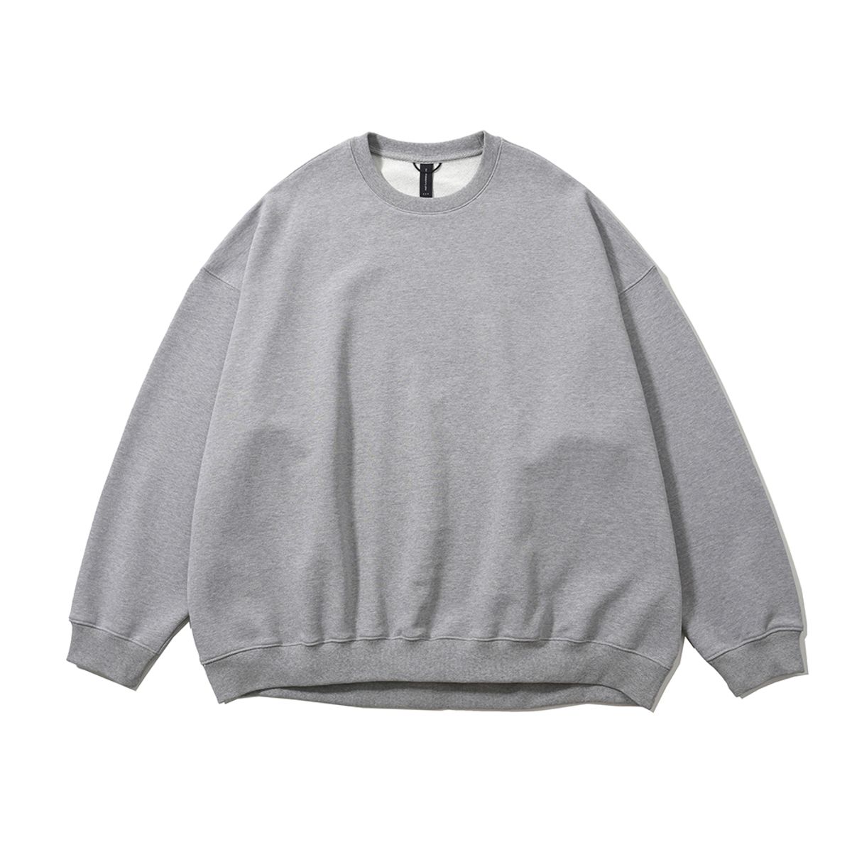 모이프(MOIF) [AW24]BAGGY SWEAT SHIRT / HEATHER GRAY