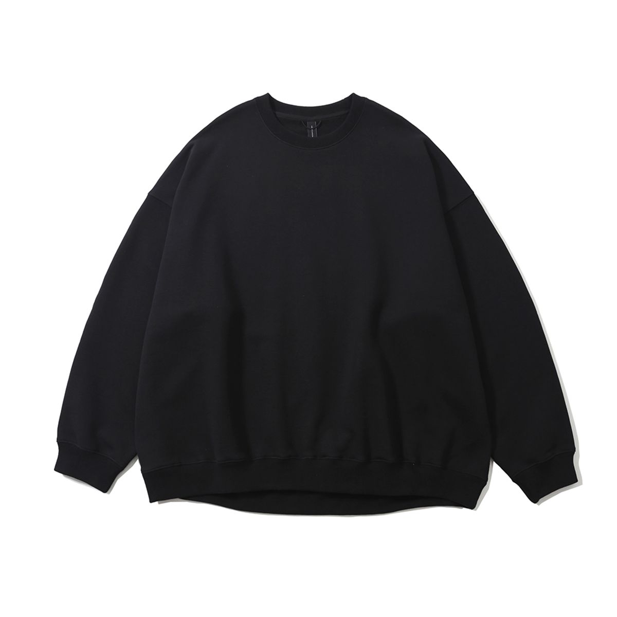 모이프(MOIF) [AW24]BAGGY SWEAT SHIRT / BLACK