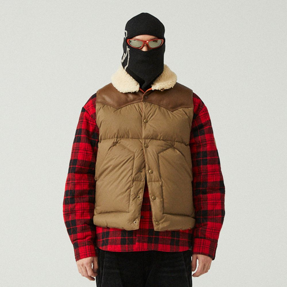 down jacket penfield rockwool vest
