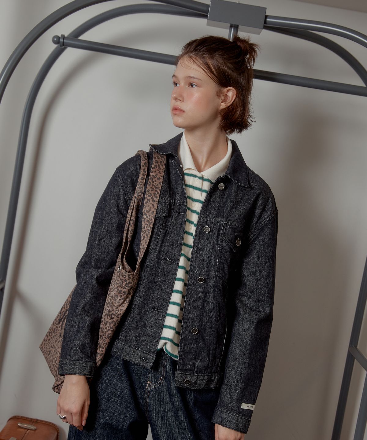 아노에틱(ANOETIC) POCKET WASHED DENIM JACKET
