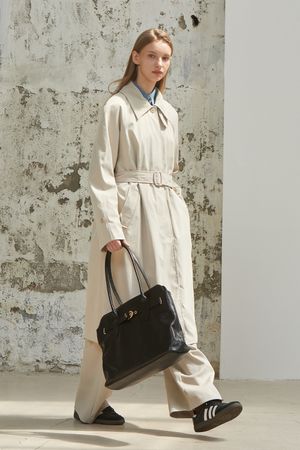 CLASSIC BELT SHOPPER BAG_BLACK