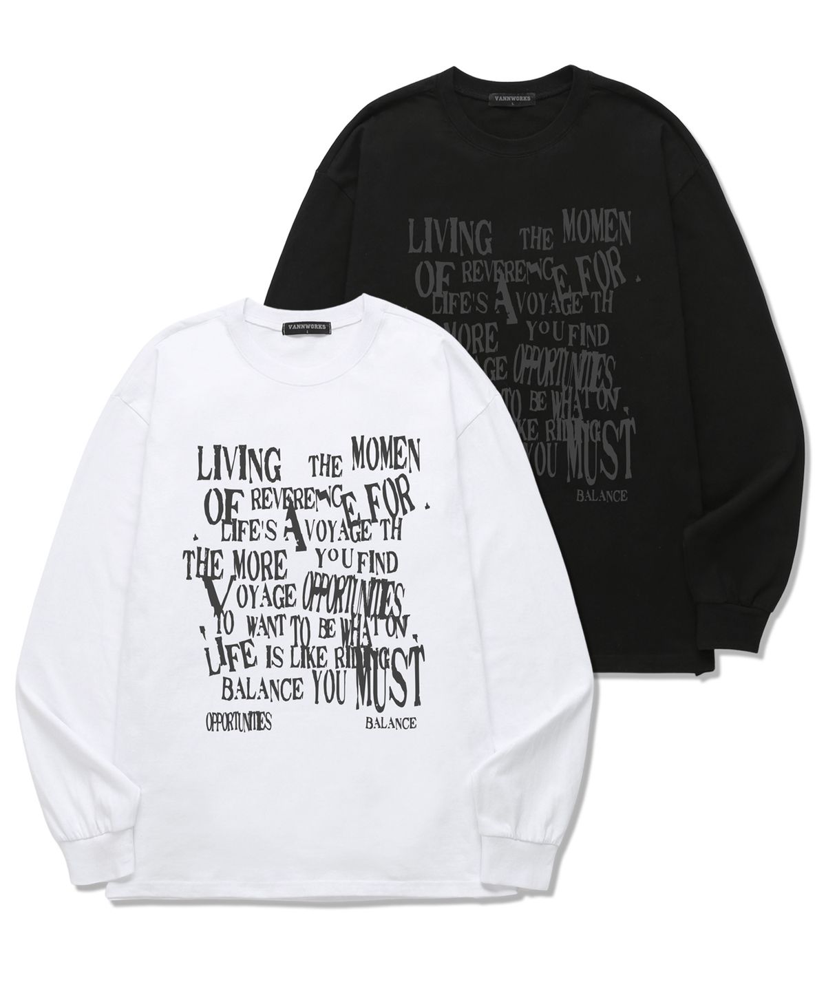 밴웍스(VANNWORKS) [SET] BALANCE 롱슬리브 (VLS0074S)