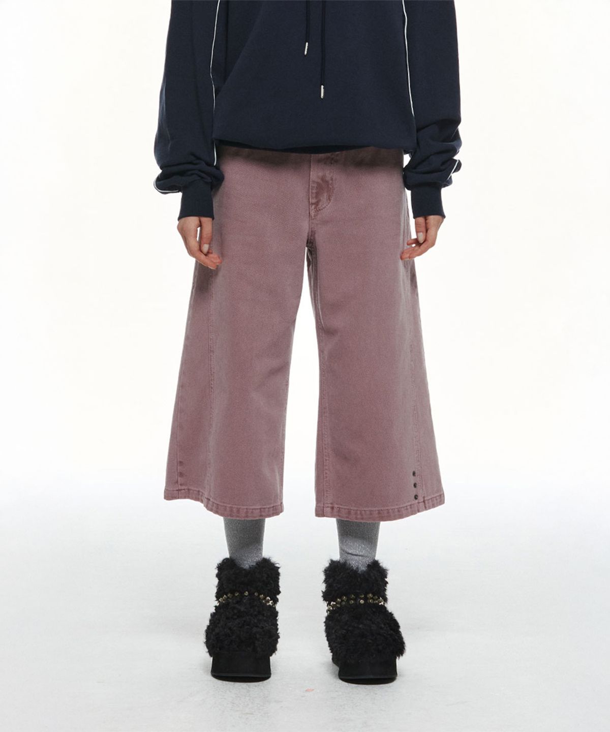 쓰리투에이티(THREE TO EIGHTY) BERMUDA PANTS (PINK)